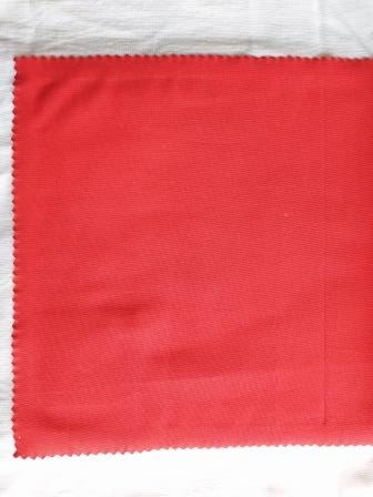 Cotton Red Solid Dyed Fabric-rotated