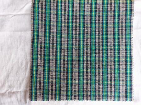 Linen Multicolor Checks Fabric