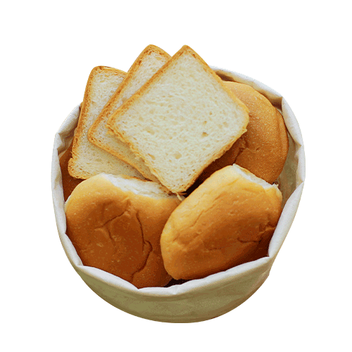 Round Canvas Bread Bag