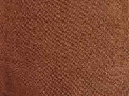 100% Organic Cotton Brown Solid Dyed Fabric