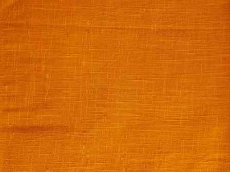 100% Organic Cotton Orange Solid Dyed Fabric